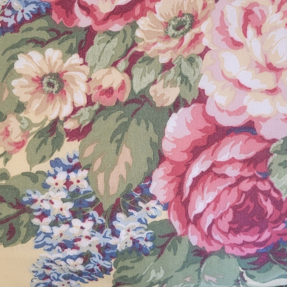 Y2K Martha Stewart Queen Size Bed Skirt And 2 Standard Shams 3pcs - Picture 11 of 13